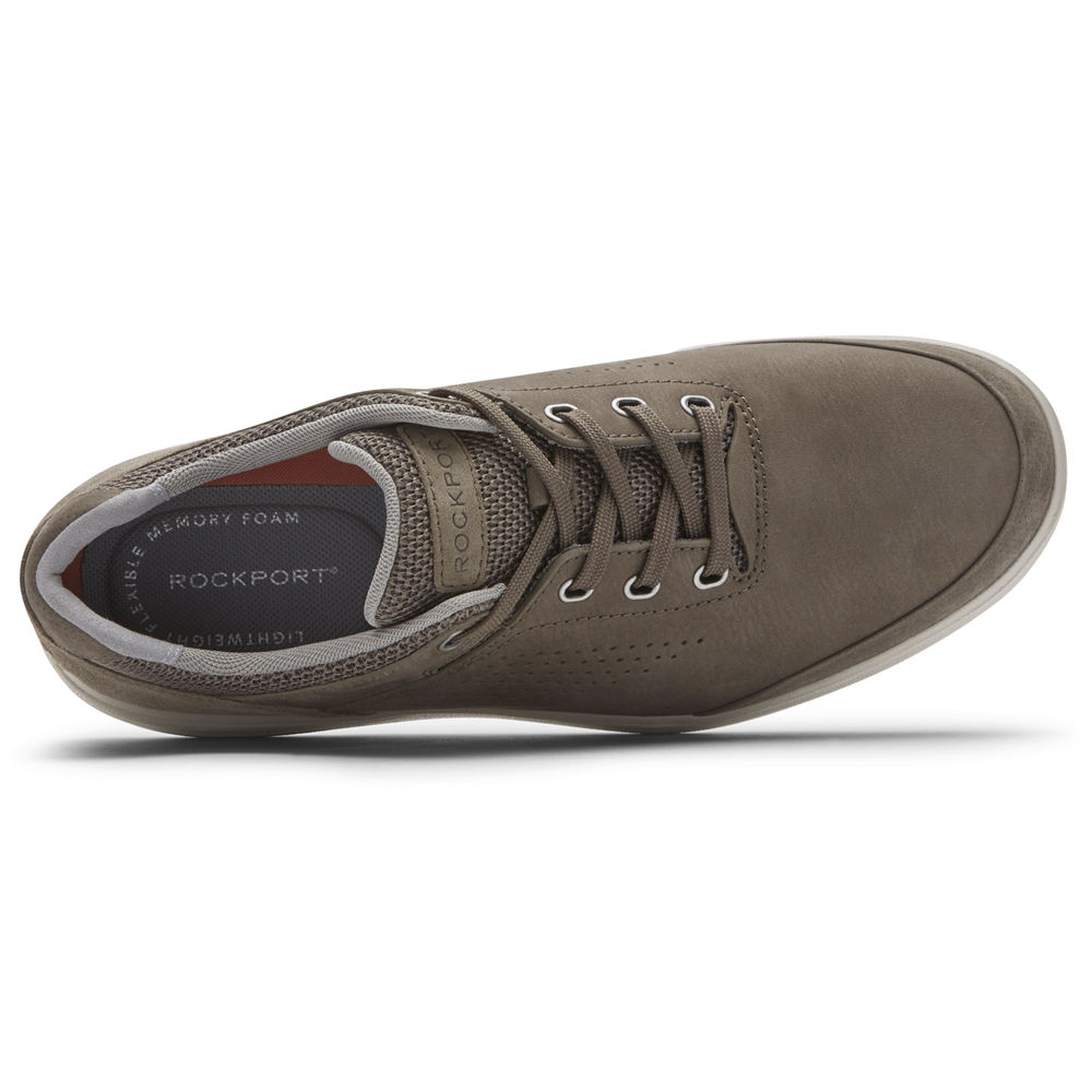 Rockport Singapore Mens Oxfords - Beckwith Ubal Dark Grey - YL5372086